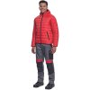 Zimní bunda s kapucí Červa MAX NEO LIGHT - ČERVENÁ 2/4