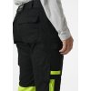 Reflexní strečové kalhoty Helly Hansen FYRE - HI-VIS ŽLUTÁ/ŠEDÁ EBONY 5/7