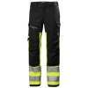 Reflexní strečové kalhoty Helly Hansen FYRE - HI-VIS ŽLUTÁ/ŠEDÁ EBONY 6/7