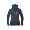 Dámská softshellová bunda ARDON FLORET - ČERNÁ S TYRKYSOVÝMI ZIPY 2/2