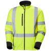 Reflexní softshellová bunda Helly Hansen UC-ME SOFTSHELL JACKET - ŽLUTÁ/EBEN 5/6