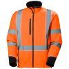 Reflexní softshellová bunda Helly Hansen UC-ME SOFTSHELL JACKET - ORANŽOVÁ/EBEN 5/6