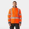 Reflexní softshellová bunda Helly Hansen UC-ME SOFTSHELL JACKET - ORANŽOVÁ/EBEN 1/6