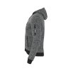 Mikina na zip s kapucí Bennon OLYMPOS Sweatshirt grey 5/6
