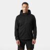 Mikina na zip s kapucí Helly Hansen TECH HOODED MIDLAYER - ČERNÁ 1/8