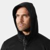Mikina na zip s kapucí Helly Hansen TECH HOODED MIDLAYER - ČERNÁ 3/8