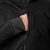 Mikina na zip s kapucí Helly Hansen TECH HOODED MIDLAYER - ČERNÁ 4/8