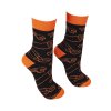 Ponožky Bennon BENNONKY Tool Socks black/orange 2/4