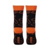 Ponožky Bennon BENNONKY Tool Socks black/orange 3/4
