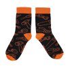 Ponožky Bennon BENNONKY Tool Socks black/orange 4/4