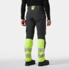 Reflexní kalhoty Helly Hansen ICU BRZ HH CONNECT HI-VIS CLASS 1 - ŽLUTÁ/EBONY 2/9