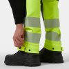 Reflexní kalhoty Helly Hansen ICU BRZ HH CONNECT HI-VIS CLASS 1 - ŽLUTÁ/EBONY 7/9