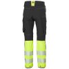 Reflexní kalhoty Helly Hansen ICU BRZ HH CONNECT HI-VIS CLASS 1 - ŽLUTÁ/EBONY 9/9