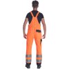 Reflexní kalhoty s laclem Červa MAX NEO HV - ORANŽOVÁ 3/6