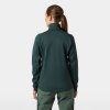 Dámská mikina na zip Helly Hansen W TECH MIDLAYER - NEJTMAVŠÍ SMRK 2/6