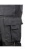 Kalhoty s laclem Bennon EREBOS Bibpants black 12/14