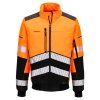 Nepromokavá reflexní softshellová bunda Portwest EV4 - ORANŽOVÁ/ČERNÁ 1/4