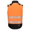 Reflexní softshellová vesta Portwest PW3 Modaflame Softshell FR - ORANŽOVÁ/ČERNÁ 2/2