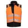 Reflexní softshellová vesta Portwest PW3 Modaflame Softshell FR - ORANŽOVÁ/ČERNÁ 1/2