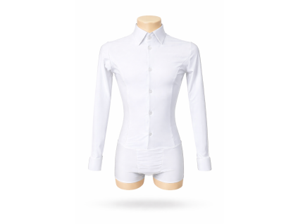 Pánské taneční body pro standard, bílé