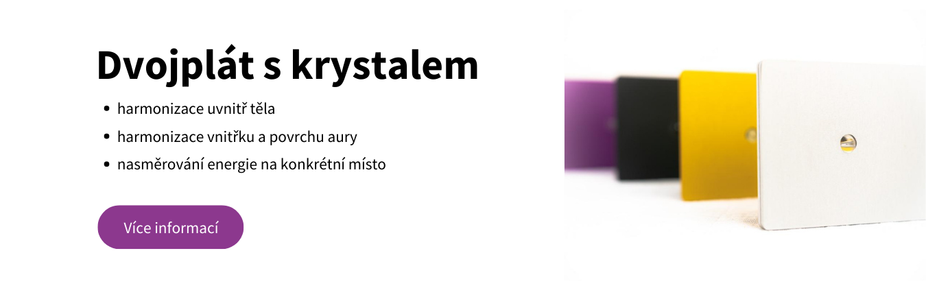 Dvojplát s krystalem