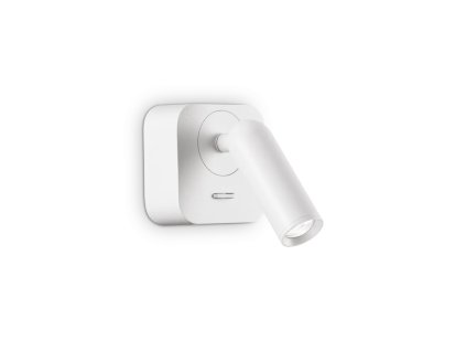 Ideal Lux nastenne svietidlo Bean ap square biele