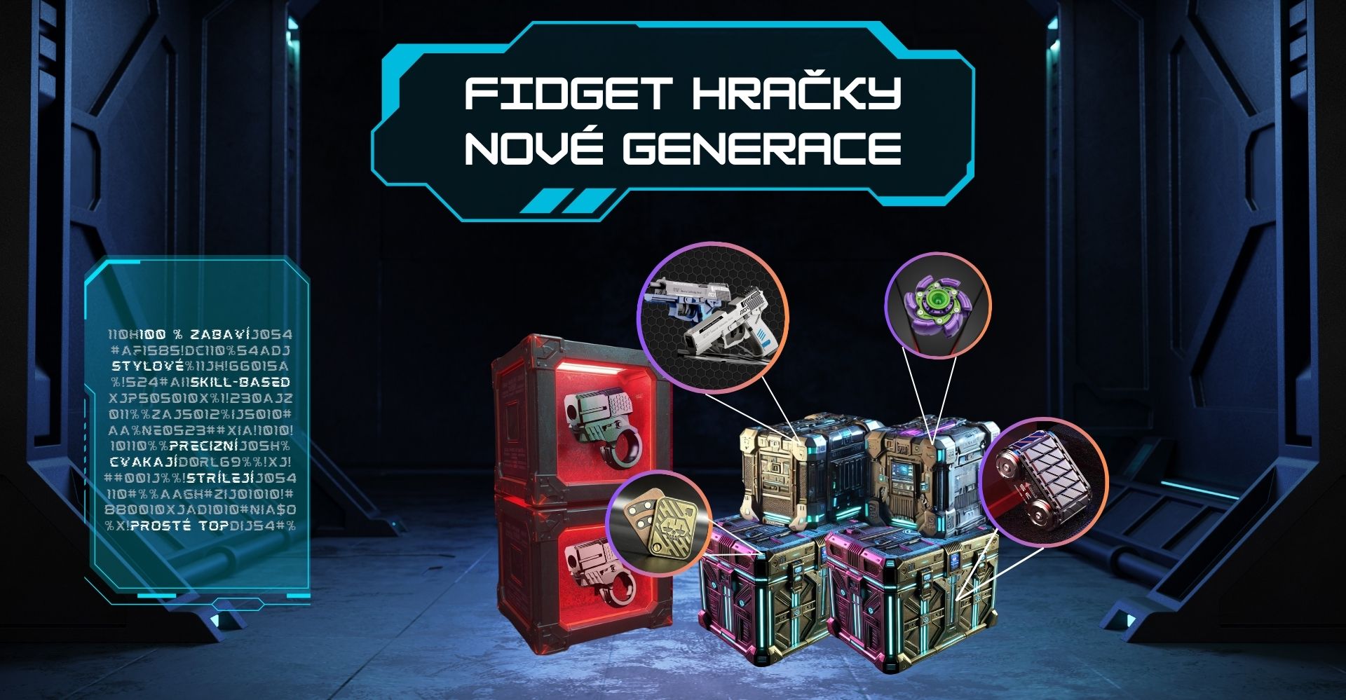 Fidget hračky nové generace