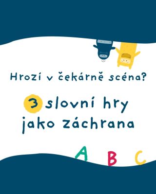 Já slovní hry miluju. Už mě totiž hodněkrát zachránily před krizí v autě, v čekárně u doktora nebo třeba v restauraci. Nic...