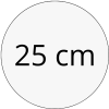 25 cm
