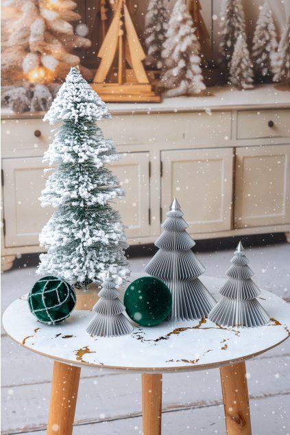 ALBERI  Sada tří stromečků, jedinečná dekorace