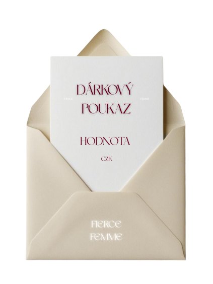 Dárkový poukaz 500,-