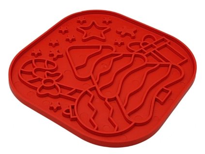 6301 1 fiboo li zaci podloz ka lollipop xmas red2