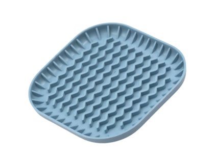 Fiboo Zpomalovaci podlozka pro male psy Fiboowl Ligth Blue
