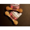 Světle hnědá odolná nylonová žvýkací hračka SodaPup Honey bone