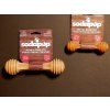 Světle hnědá odolná nylonová žvýkací hračka SodaPup Honey bone
