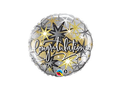 18"Fóliový balón Congratulations Elegant