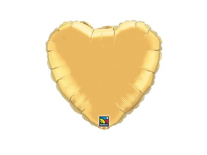 18"Fóliový balón Metallic Gold Gold