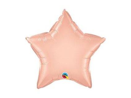 18"Fóliový balón Rose Gold Star