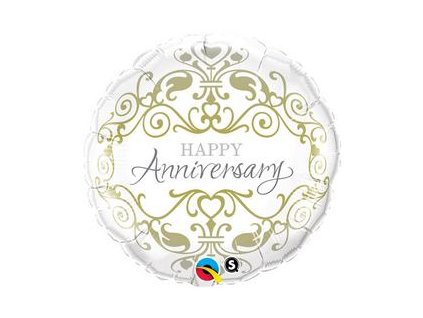 18" Fóliový balón Happy Anniversary