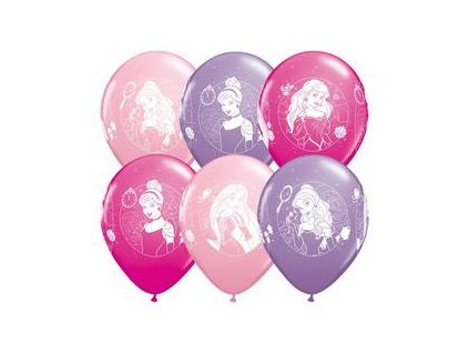 11" Latexový balón Disney Princess 6ks