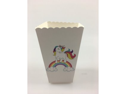 Krabica na popcorn Unicorn