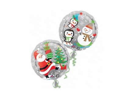 Fóliový balón 18" vianočný