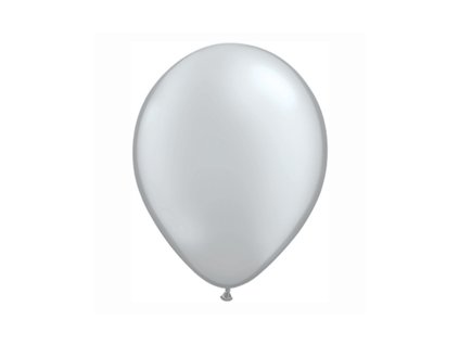 11" Latexový balón Silver 6ks