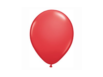 11" Latexový balón Red 6ks