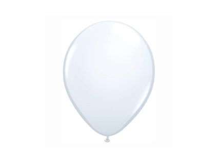 11" Latexový balón White 6ks