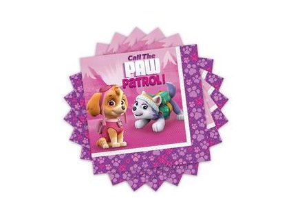 mancs orjarat paw patrol pink parti szalveta a9902612