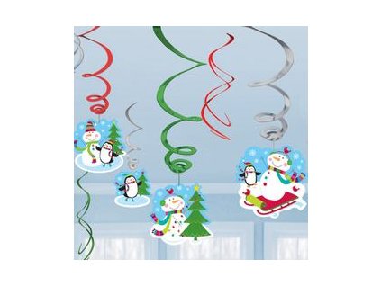 joyful snowman spiralis fuggo dekoracio karacsonyra 12 db os a679731