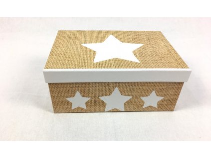 Darčeková krabica - Biela hviezda