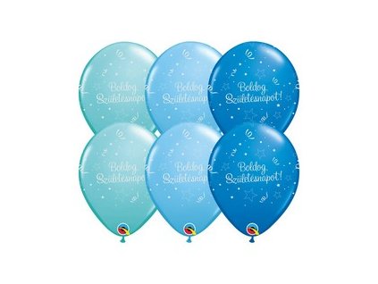 11 inch es boldog szuletesnapot shining star 2 lufi fius szinekben 25 db csomag q26422