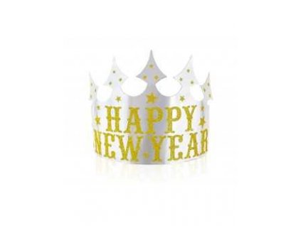 tiara happy new year silver 4pcs (1)